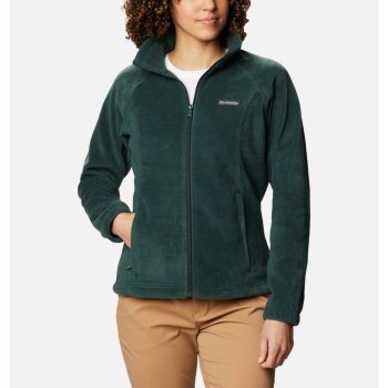 Dámské Bundy Columbia Benton Springs Full Zip Fleece Petite Zelene VIGAOH876